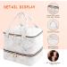KGMCARE Double-Layers Nail Polish Organizers and Storage White - Buy Online on GoSupps.com