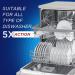 Home stuff Dishwasher Rinse Aid 500ml Powerful on Stains and Halos Helps Faster Drying (2 Pack) - Buy Online on GoSupps.com