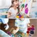3pcs Clear Acrylic Paint Palette Set for Adults & Kids | Non-Stick Oil Paint Plate with Protective Kraft | Ideal for DIY Craft Art Projects - Buy Online on GoSupps.com