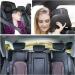 Chuertech Adjustable Car Headrest Neck Support Pillow - Memory Foam Road Pal for Children & Adults - Buy Online on GoSupps.com