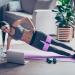 TIENO 3 Sets Resistance Bands 3 Resistance Grades Hip Exercise Bands for HIPS and Glutes Fabric Non Slip Workout Booty Bands for Women and Men Best Choice for Home Fitness Yoga Pilates Pink Purple and Grey - Buy Online on GoSupps.com