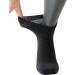Yomandamor Men's 5-Pack Coolmax Diabetic Ankle Socks - Seamless Toe, Size 10-13, Black - Buy Online on GoSupps.com