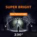 Rechargeable Headlamp 7500mAh 1500 Lumen Super Bright LED | USB-C | Headlight for Camping & Hiking - Buy Online on GoSupps.com