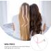 10pc Straight Hair Extensions Ponytail Wigs High Temperature Fiber Clip Hairpiece Women Girls Party Highlights Pink - Buy Online on GoSupps.com