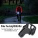 Universal Bike Handlebar Flashlight Mount Holder | Stable Bicycle Torch Bracket Clip - Buy Online on GoSupps.com