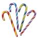 Christmas Candy Canes Suckers  Multicolored Rainbow Fruity Flavor  Individually Wrapped (24-Pack) - Buy Online on GoSupps.com