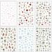 12 Sheets Fluorescent Christmas Nail Art Stickers Decal EBANKU Self-Adhesive Snowflake Santa Snowman Nail Stickers Reindeer Xmas Tree Nail Art Decals for Kids Girls DIY Christmas Manicure - Buy Online on GoSupps.com