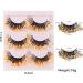 Holzsammlung Luminous Glitter Lashes 3D Faux Fluffy Mink Dramatic Shining Colored Lash Extensions Cat Eye Look 16mm Sequins Fluorescence Eye Makeup for Stage Drag Party Halloween 6 Pairs 2 Styles EYEL-029 - Buy Online on GoSupps.com