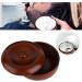 Jengaoo Wooden Shaving Bowl with Lid - Men's Shaving Foam Bowl Gift | 9.7 cm x 5.3 cm | International Shipping - Buy Online on GoSupps.com