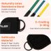 Ankle Resistance Bands for Women - Glute & Leg Workout Equipment - Home Gym Fitness with Free Poster - Buy Online on GoSupps.com