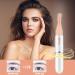 Electric Eyebrow Trimme 1 Set Double Blade Eyebrow Trimmer Pivoting Head Facial Hair Remover with Grooming Comb Eyebrow Shaver Rechargeable Trimmer for Women Eyebrows Lips White - Buy Online on GoSupps.com