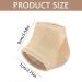 4 Pairs Comfortable Moisturizing Cracked Heel Socks Non-Slip Soft Gel Heel Socks Natural Useful Toeless Heel Socks for Dry Cracked Heels - Buy Online on GoSupps.com