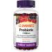 Webber Naturals Probiotic Gummy 5 Billion Active Cells 60 Gummies Digestive Support Vegan