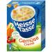 Hot cup of vegetable cream soup with crispy cro duct 12 Pack (12 x 450 ml) finished in just 2 minutes-the perfect soup-snack for relaxing vegetable cream with croutons 450 ml (12 pack)
