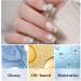 Pearl Gel Nail Polish Pearl White Gel Nail Varnish Shellac Nail Polish UV/LED Soak Off Shimmer Nail Gel Mermaid Shell Gel Polish for Nail Art DIY Pearlescent Manicure at Home - Buy Online on GoSupps.com