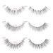 Buy 10 Pairs of Mixed Style False Eyelashes | Emeda Hybrid Natural Lashes - Soft Transparent Band - Best Quality Online - Buy Online on GoSupps.com