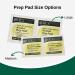 HCS Large Alcohol Prep Pads - 70% Isopropyl Alcohol Swabs, Sterile Skin Prep Pads, Antiseptic Wipes - 2-ply Textured, 100 Count Individually Wrapped Pack - First Aid Diabetes Care - Buy Online on GoSupps.com
