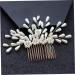Didiseaon Bridal Headdress Hair Side Comb Clip Side Hair Comb Hair Ornaments for Women Teasing Combs for Women Goody Hair Clips for Women Tiara Bridesmaid Accessories Pearl - Buy Online on GoSupps.com