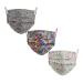 Cencibel Smart Casual Liberty London Certified Kids Masks Flowers Pack of 3 Multicoloured 3 Unidad (Pack of 1)