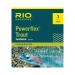 RIO Products Powerflex Trout 7.5ft Leader Freshwater Tapered Fly Line 3 Pack 7X
