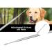 Tartar Remover Dog Denture Fork - 2-Sided Dental Care Tool for Pets | Stainless Steel Interdental Tooth Cleaner - Buy Online on GoSupps.com