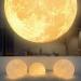 Balkwan 3D Moon Lamp - Dimmable USB Touch Lamp for Kids & Lovers | Ideal Birthday & Bedroom Romantic Gift (4.7 inch) - Buy Online on GoSupps.com