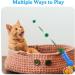 Buy Wllhyf 50-Piece Cat Toy Ball Set with Noiseless Thrower - Interactive Indoor Soft Plush Toys for Cats & Kittens - Buy Online on GoSupps.com