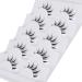 Fanxiton 14MM Manga Style Japanese Lashes 5 Pairs with Clear Band - Short 3D False Eyelashes for Makeup with Applicator (M1) - Buy Online on GoSupps.com