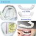 Giural Upper & Lower Dentures - 2 Pairs Comfort Fit Cosmetic Tooth Veneers for Men & Women | Quick-Adjust Festival Prostheses - Buy Online on GoSupps.com