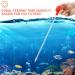 Molain Coral Feeder 2 Pcs Acrylic Marine Fish Reef Feeding Tube 13.7 Inch Coral Food Tool for Reef/Anemones/Brine Shrimp Most Aquarium Organisms (Blue+Red) - Buy Online on GoSupps.com