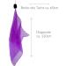 Buy Diabolo UV Glow Poi - Purple Angel Wings Spinning Poi for Beginners & Professionals | 60cm Soft Spiral Poi - International Shipping - Buy Online on GoSupps.com