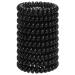 Jesslab Spiral Hair tie 10 pc traceless telephone cable hair tie plastic coil hair tongue ponytail holder no-damage hair accessories for girls women color sorted (#29)