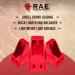 RAEIND Universal Speedloader for 9mm Double Stack Handguns - Red - Buy Online on GoSupps.com