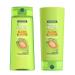 Garnier Fructis Sleek and Shine 22 fl oz - 1 Shampoo + 1 Conditioner (Family Size)