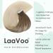 LAAVOO Real Hair Tape Extensions - Balayage Blonde #8/59 30cm 20PCS Remy Double-Sided Invisible Light Brown Ombre - Shop Internationally - Buy Online on GoSupps.com