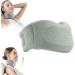 Recovist neck support cervicorrect neck support for sleep apnea anti-snoring chin support neck support for sleeping soft foam (green s) green small