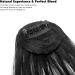 Clip in Fringe Clip in Bangs for Women Hair Extensions with Temples Hairpieces Fashion Wispy Bangs Fringe Air Bangs Clip for Daily Wear Y7LHJFP (black) - Buy Online on GoSupps.com