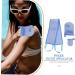 1 Set Lotion Sun Cream Gloves Back Tanning Applicator for Adult Tanning Applicator for Back Tanning Mitt Applicator Back Tanning Applicator for Women Self Tan Flocking Sunscreen - Buy Online on GoSupps.com
