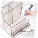 POPETPOP 4 Pcs Storage Rack Clear Makeup Brush Holder Nail Art Organizers and Storage Nail Stand Nail Tech Organizer Nail Technician Organizer Bit Holder Armrest Tweezers Plastic 10.3x9.7cmx4pcs Blackx4pcs - Buy Online on GoSupps.com