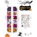 Halloween Nail Art Glitter Stickers Decoration Kit - 3 Boxes Holographic Sequins & Acrylic Decals for DIY Halloween Nails - Buy Online on GoSupps.com