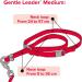 Beaphar Gentle Leader Dog Halter - Size M | Red Gentle Leader for Training & Comfort - Buy Online on GoSupps.com
