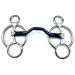OTTE Cartwheel Ported Blue Sweet Iron Horse Bit Snaffle Port (5.5")