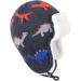 Gajaous Kids Winter Animals Earflap Beanie Hat | Dinosaur & Fox Pattern | Fleece Lining | 2-4 Years - Buy Online on GoSupps.com