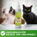 250ml Enzyme Odor Remover - Effective Pet Urine Eliminator for Cages Kennels & Toilets - Buy Online on GoSupps.com