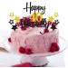 Happy 40th Birthday Cake Topper - Glitzy 40 Years Decoration | Perfect for 40th Birthday Party & Celebrations - Buy Online on GoSupps.com