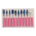 Nail Drill Set Tungsten Steel Drill Acrylic Nail File Bits Cuticle Drill Efile Nail Drill Fine Grain
