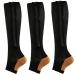 MDRCG compression stockings with zipper 3 pairs support stockings with zipper for women and men 15-20 mmHg compression socks for varicose veins edema relaxation pregnant xxl a