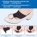 Bunion Corrector & Relief Protector Sleeves - Orthopedic Splint with Silicone Pad for Non-Surgical Bunion Correction - Black (M) - 1 Pair - Buy Online on GoSupps.com