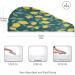Lemon Tree Dry Hair Cap Set - 2 Piece Quick Drying Towel & Button Headband | Super Absorbent & Soft for Ideal Hair Care - Buy Online on GoSupps.com
