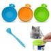 Universal Silicone Tin Can Lids Pet Food Can Covers 3pcs Pet Tin Can Lids Tops Dog Cat Food Storage Can Tin Covers Silicone Cat Dog Food Can Lids Fits All Standard Can Sizes